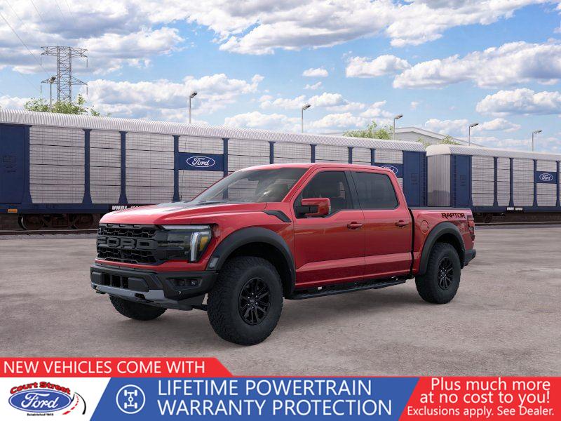 Ruby Red Metallic Tinted Clearcoat 2026 Ford F-150 Pickup Truck Four-Wheel Drive Automatic