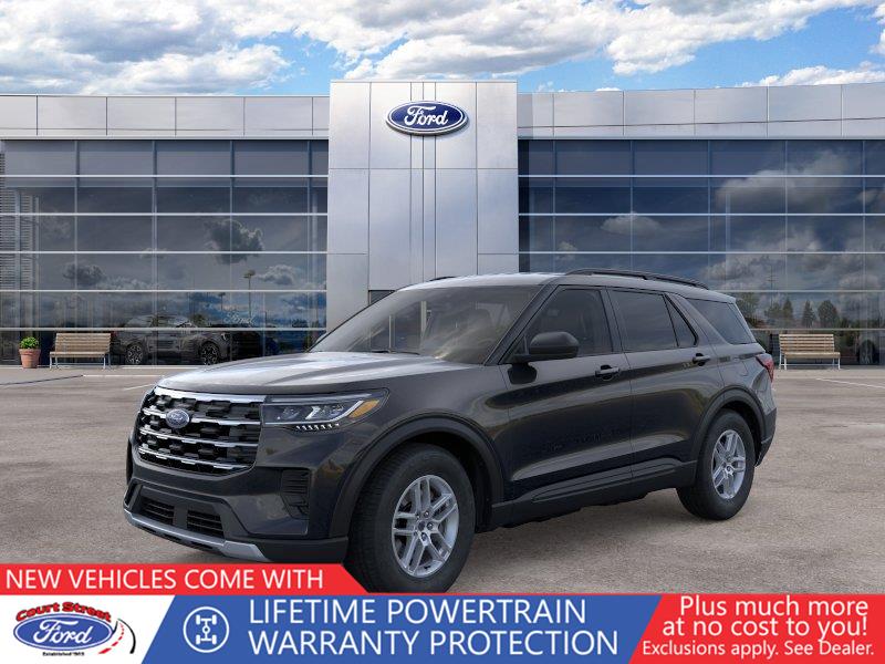Agate Black 2026 Ford Explorer SUV / Crossover All-Wheel Drive Automatic