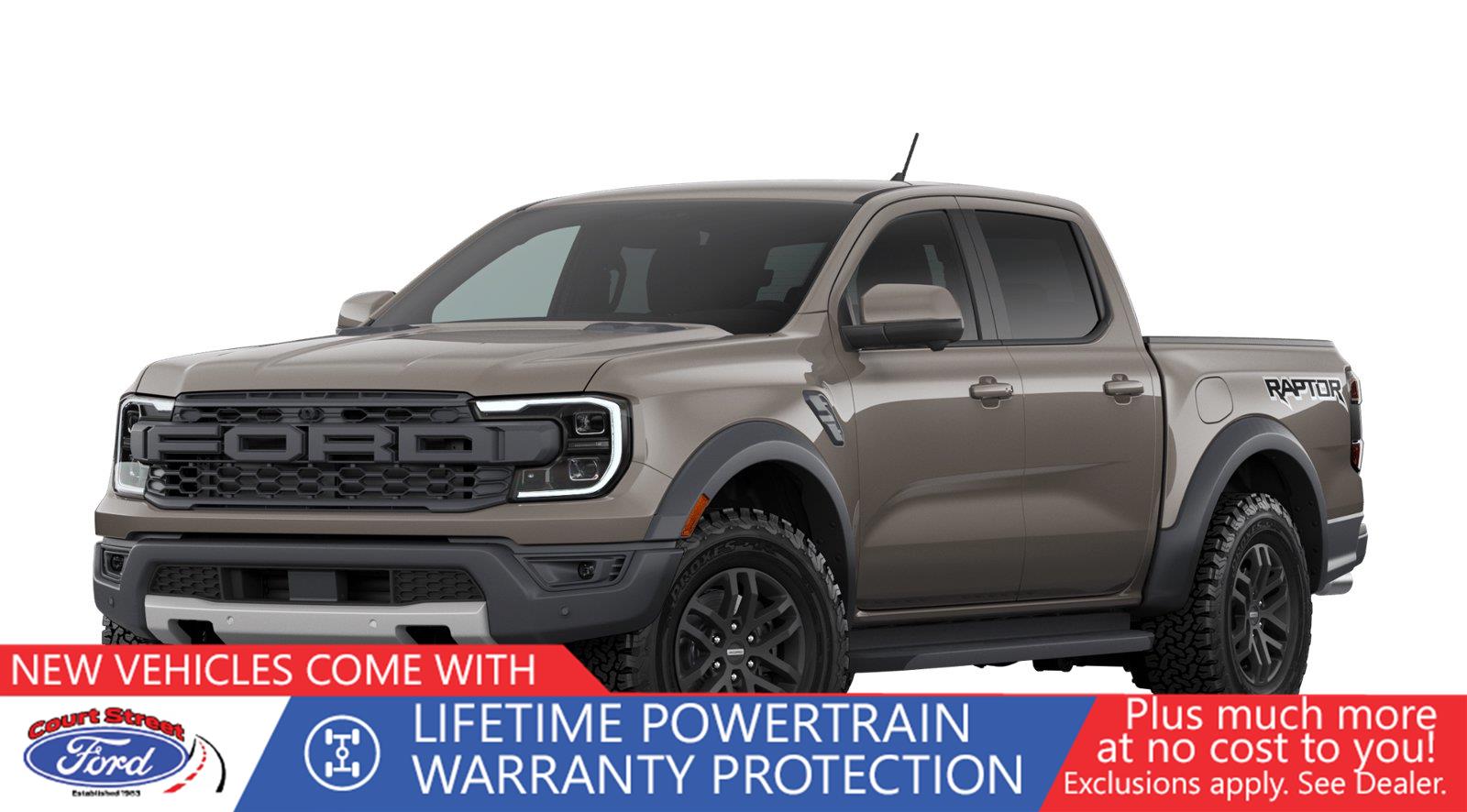 Marsh Gray 2026 Ford Ranger Pickup Truck Four-Wheel Drive Automatic