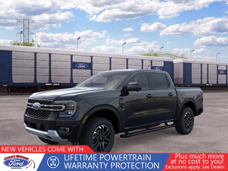 Shadow Black 2026 Ford Ranger Pickup Truck Four-Wheel Drive Automatic