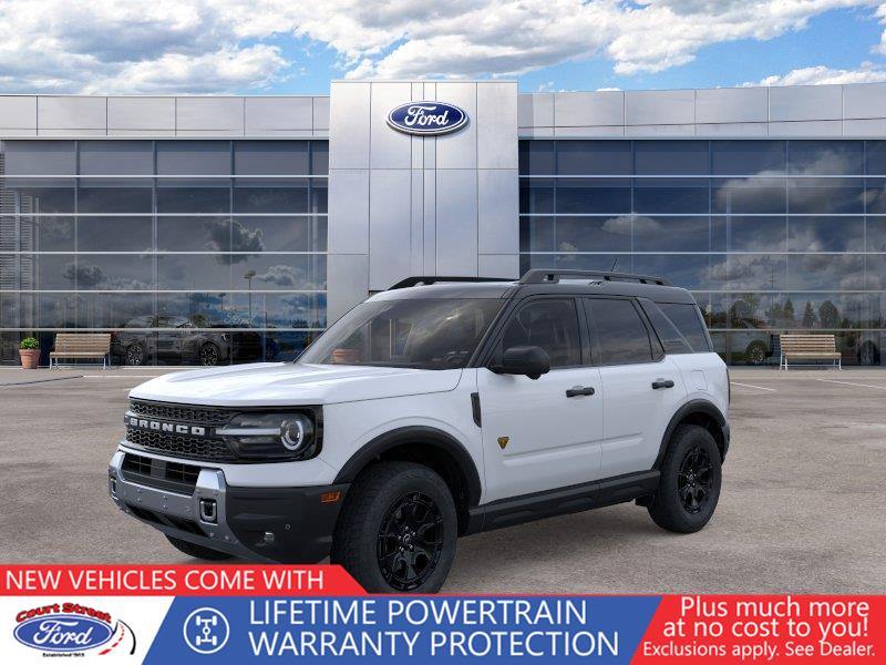 Space White 2026 Ford Bronco Sport SUV / Crossover All-Wheel Drive 8-Speed Automatic