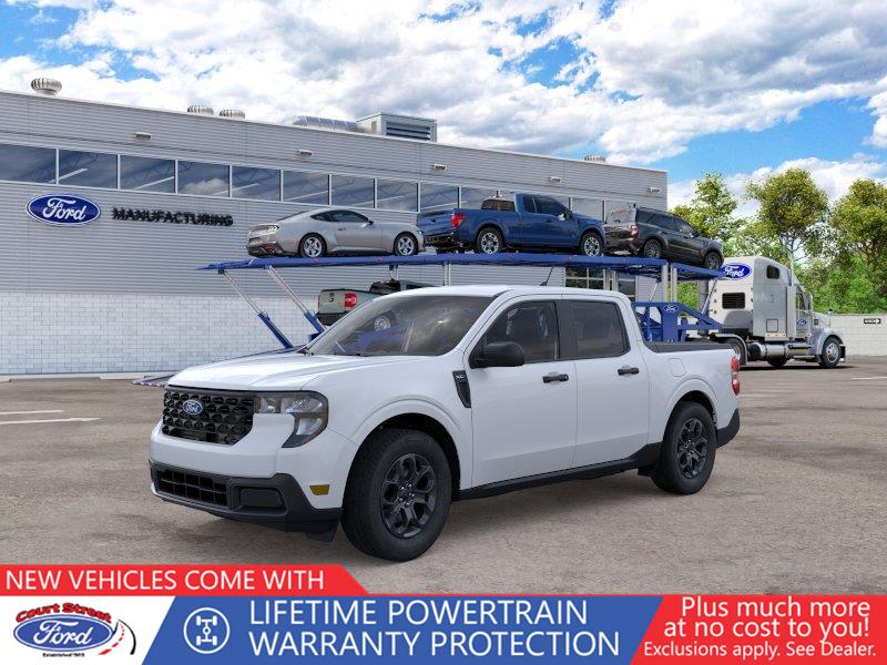 Space White 2026 Ford Maverick Pickup Truck All-Wheel Drive 8-Speed Automatic