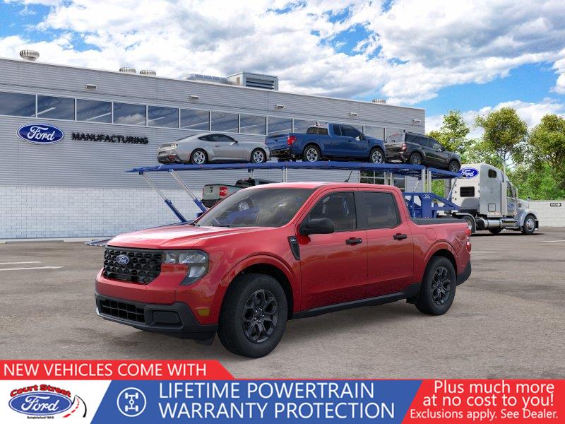 Ruby Red Metallic Tinted Clearcoat 2026 Ford Maverick Pickup Truck All-Wheel Drive 8-Speed Automatic