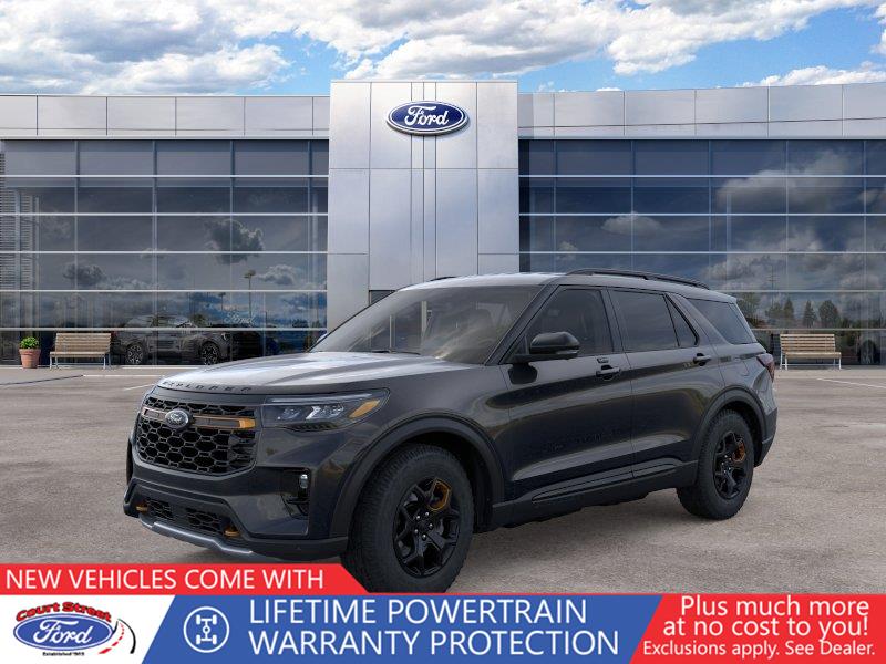 Agate Black 2026 Ford Explorer SUV / Crossover All-Wheel Drive Automatic