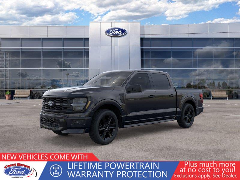 Agate Black 2026 Ford F-150 Pickup Truck Four-Wheel Drive Automatic