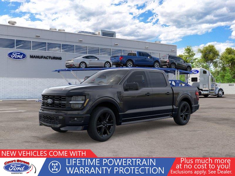 Agate Black 2026 Ford F-150 Pickup Truck Four-Wheel Drive Automatic