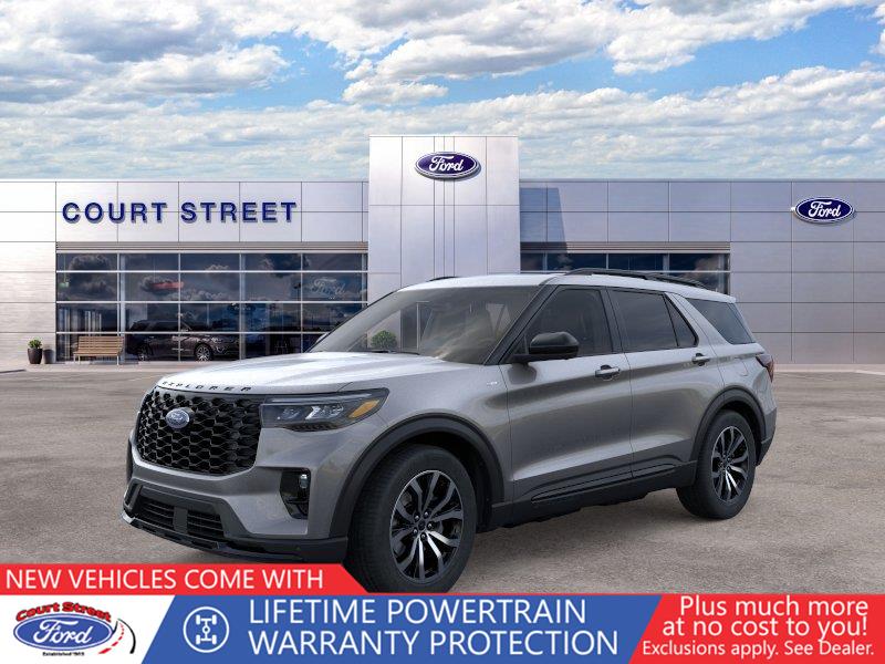 Carbonized Gray 2026 Ford Explorer SUV / Crossover All-Wheel Drive Automatic