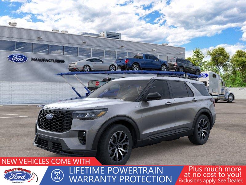 Carbonized Gray 2026 Ford Explorer SUV / Crossover All-Wheel Drive Automatic