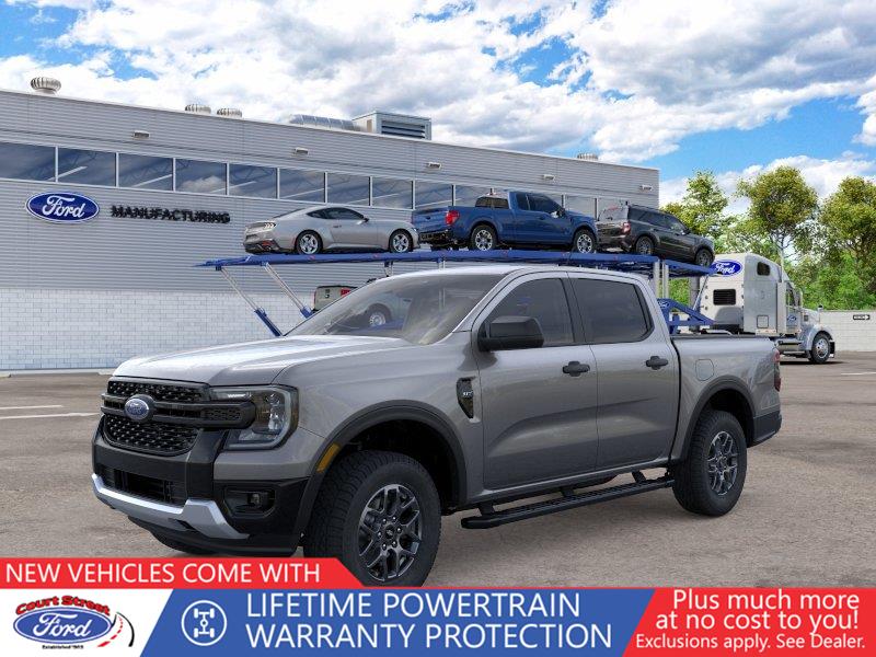 Carbonized Gray Metallic 2026 Ford Ranger Pickup Truck Four-Wheel Drive Automatic