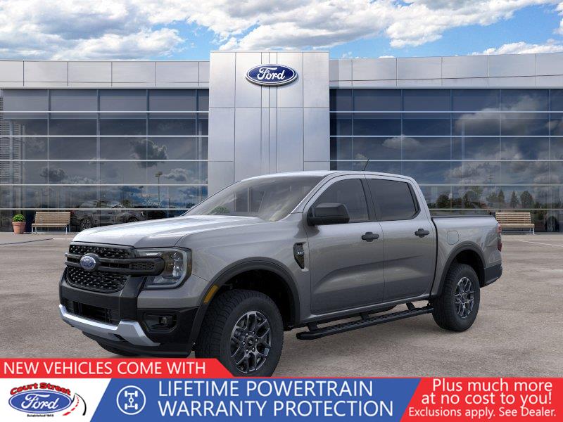 Carbonized Gray Metallic 2026 Ford Ranger Pickup Truck Four-Wheel Drive Automatic
