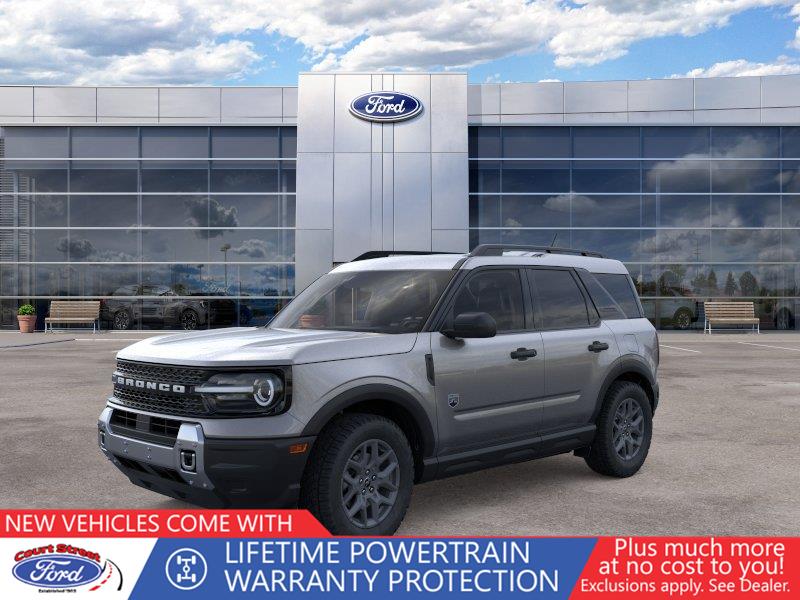 Carbonized Gray 2026 Ford Bronco Sport SUV / Crossover All-Wheel Drive 8-Speed Automatic
