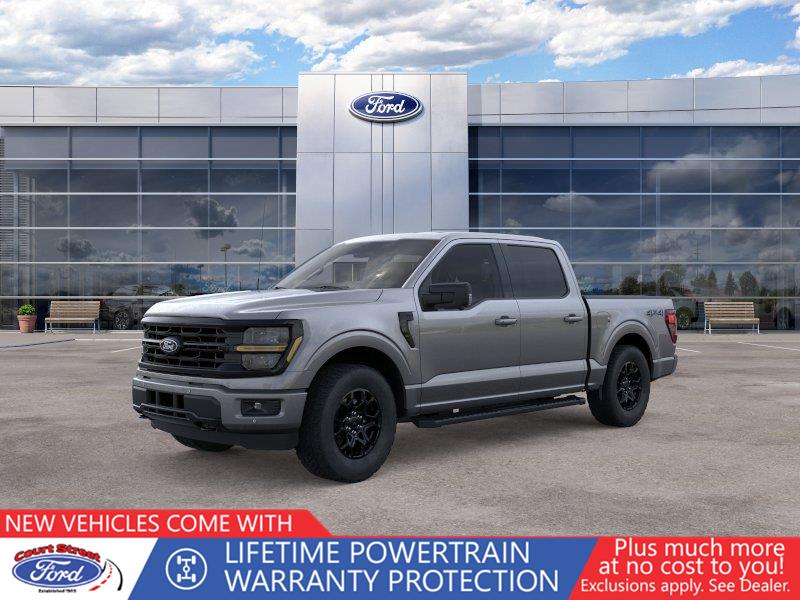 Carbonized Gray 2026 Ford F-150 Pickup Truck Four-Wheel Drive Automatic