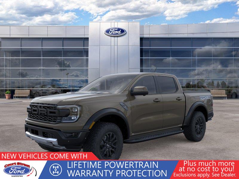 Marsh Gray 2026 Ford Ranger Pickup Truck Four-Wheel Drive Automatic