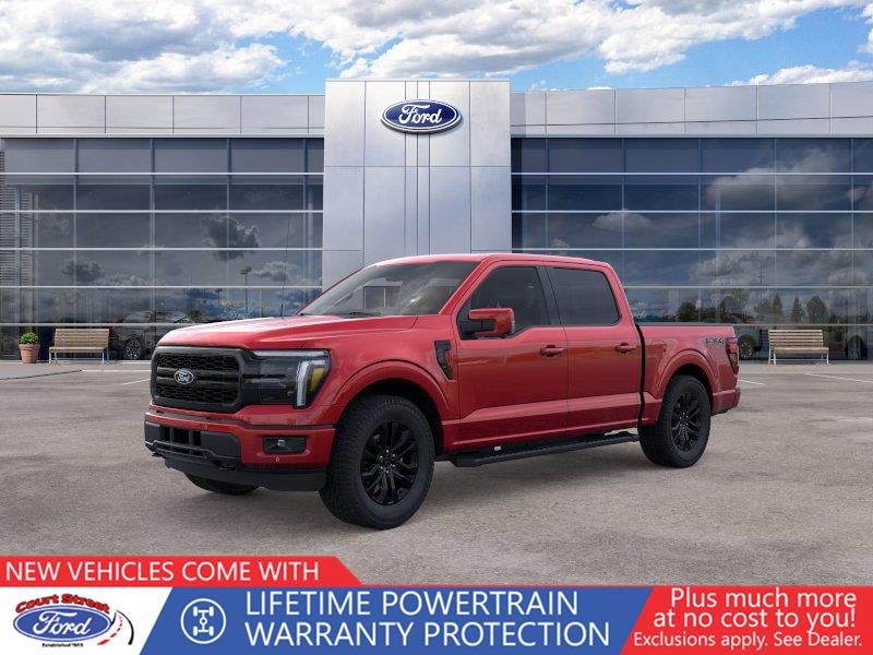 Ruby Red Metallic Tinted Clearcoat 2026 Ford F-150 Pickup Truck Four-Wheel Drive Automatic
