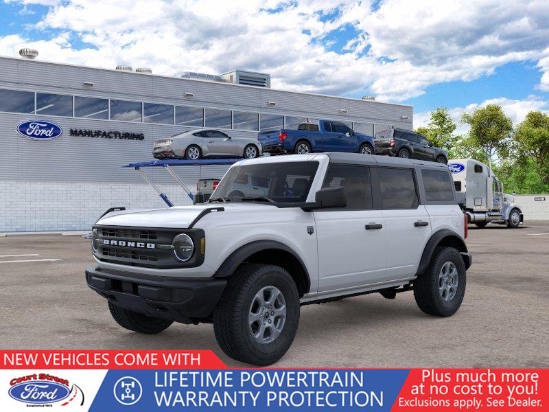 Oxford White 2026 Ford Bronco SUV / Crossover Four-Wheel Drive 7-Speed Manual
