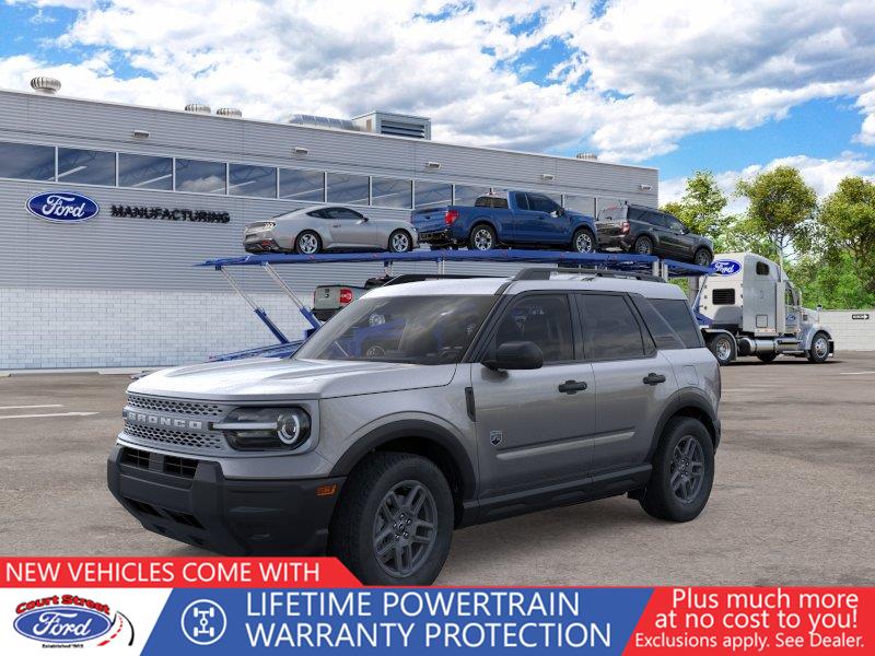 Carbonized Gray Metallic 2026 Ford Bronco Sport SUV / Crossover All-Wheel Drive 8-Speed Automatic