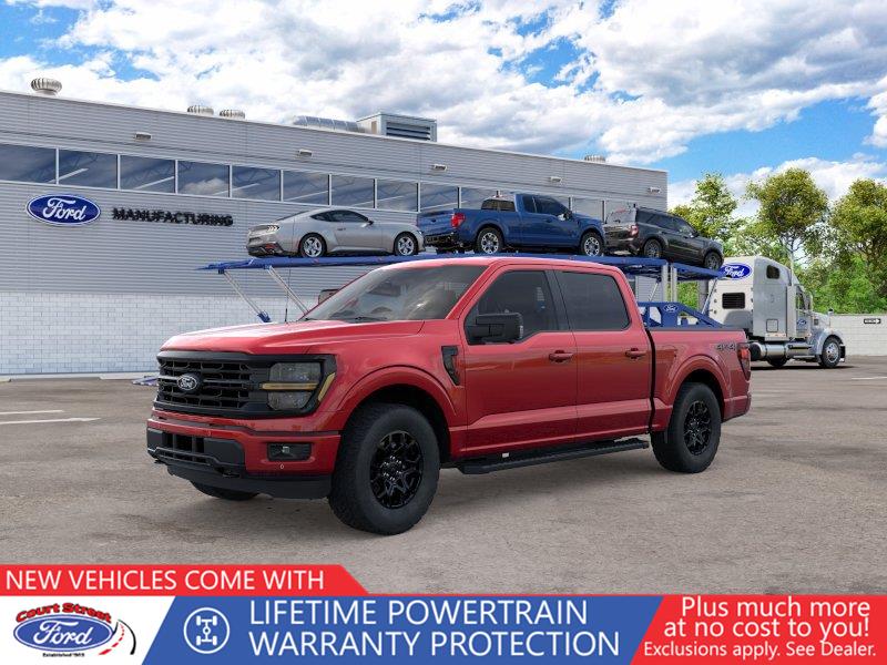 Ruby Red Metallic Tinted Clearcoat 2026 Ford F-150 Pickup Truck Four-Wheel Drive Automatic