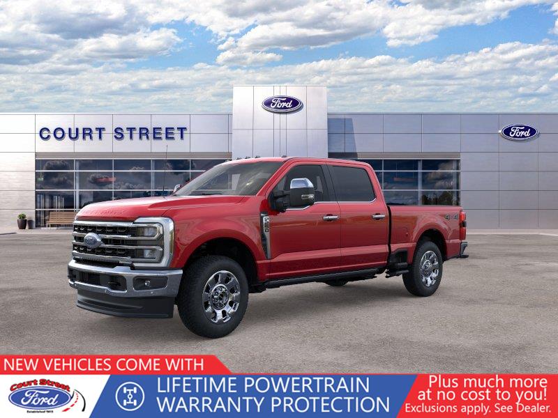 Ruby Red Metallic Tinted Clearcoat 2026 Ford F-250 Super Duty Pickup Truck Four-Wheel Drive Automatic