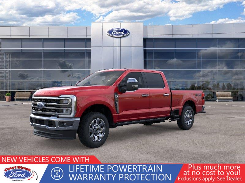 Ruby Red Metallic Tinted Clearcoat 2026 Ford F-250 Super Duty Pickup Truck Four-Wheel Drive Automatic