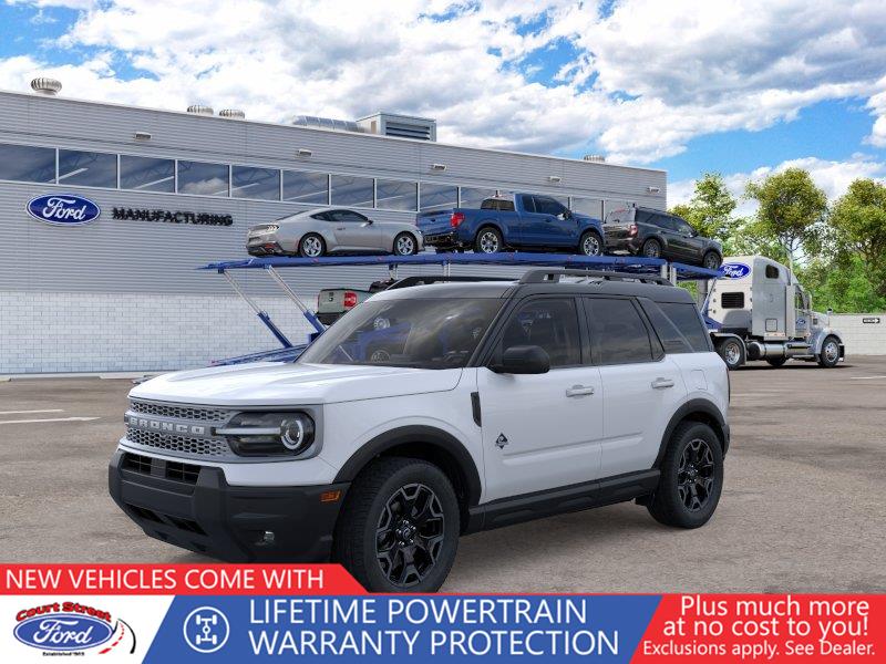 Space White 2026 Ford Bronco Sport SUV / Crossover All-Wheel Drive 8-Speed Automatic
