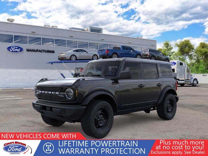 Shadow Black 2026 Ford Bronco SUV / Crossover Four-Wheel Drive 7-Speed Manual
