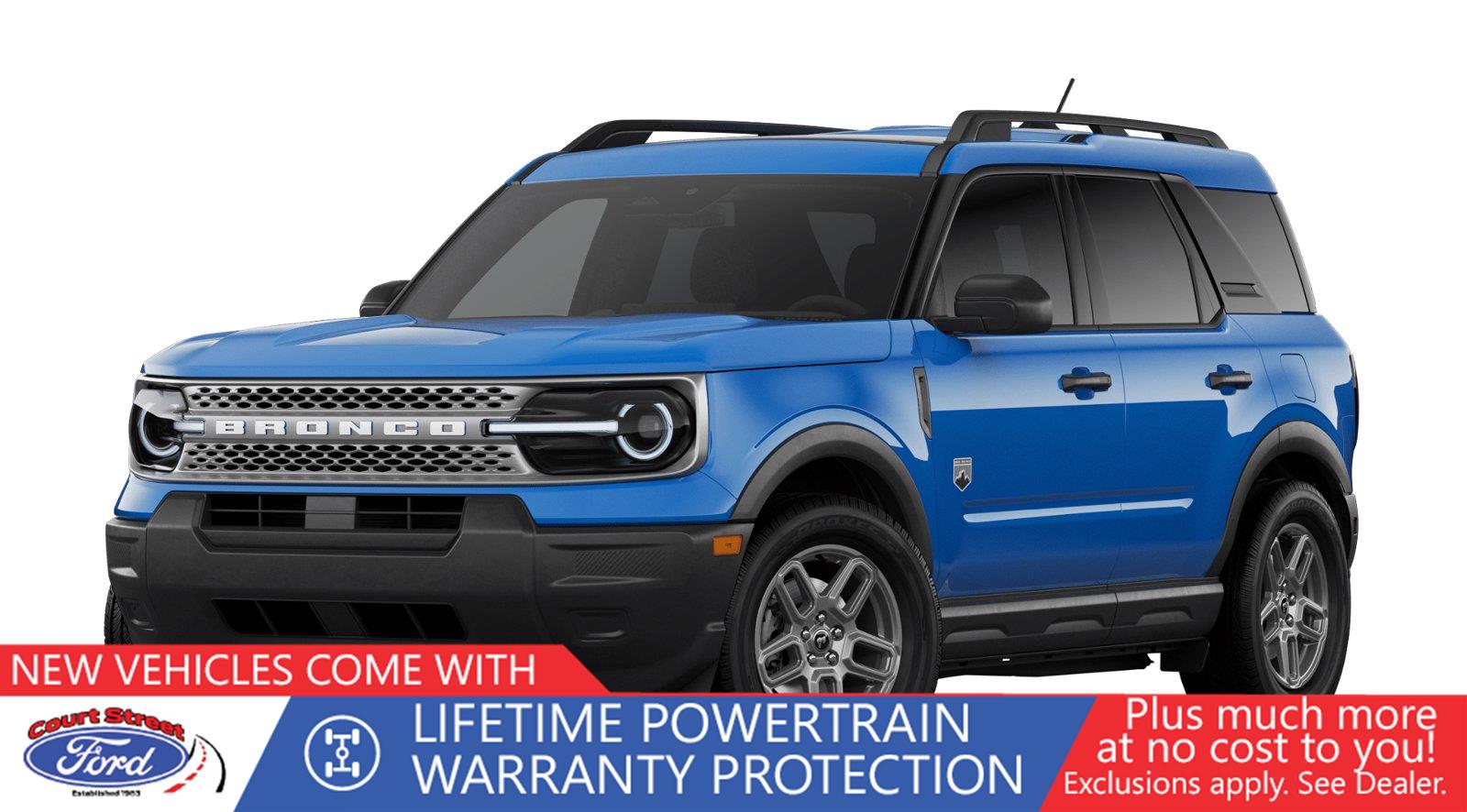 Velocity Blue Metallic 2026 Ford Bronco Sport SUV / Crossover All-Wheel Drive 8-Speed Automatic