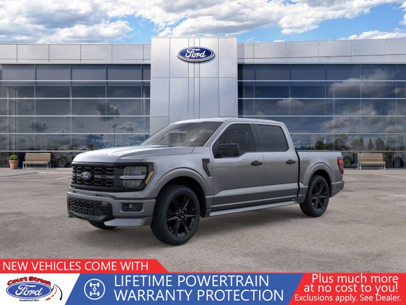 Carbonized Gray 2026 Ford F-150 Pickup Truck Four-Wheel Drive Automatic