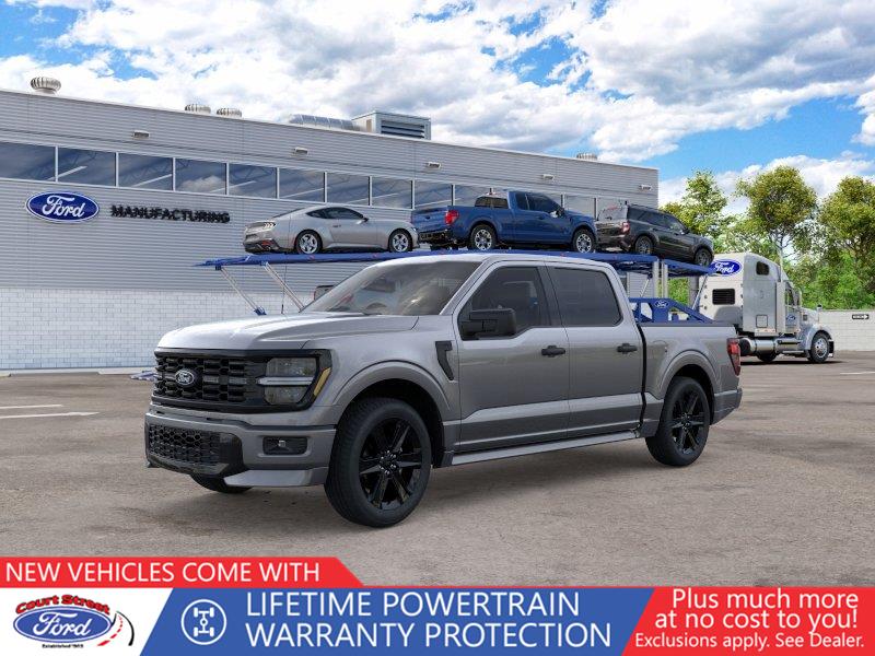 Carbonized Gray 2026 Ford F-150 Pickup Truck Four-Wheel Drive Automatic