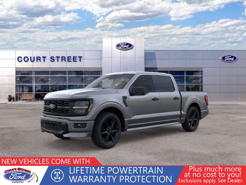 Carbonized Gray 2026 Ford F-150 Pickup Truck Four-Wheel Drive Automatic