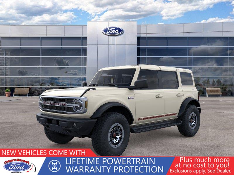 Wimbledon White 2026 Ford Bronco SUV / Crossover Four-Wheel Drive Automatic