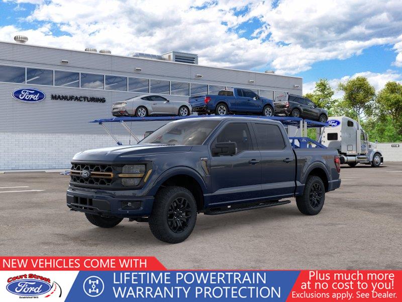 Antimatter Blue 2026 Ford F-150 Pickup Truck Four-Wheel Drive Automatic