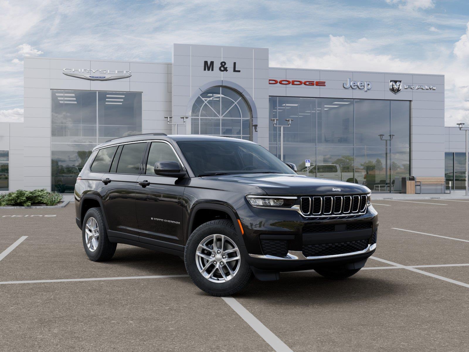 Diamond Black Crystal Pearlcoat 2026 Jeep Grand Cherokee L SUV / Crossover 4X2 8-Speed Automatic