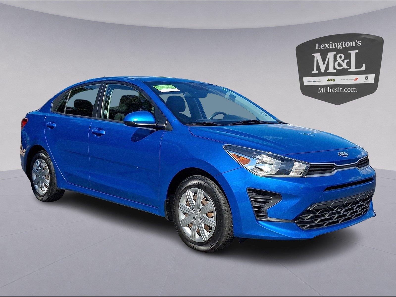 Sporty Blue - SPB 2021 Kia Rio Sedan Front-Wheel Drive Automatic