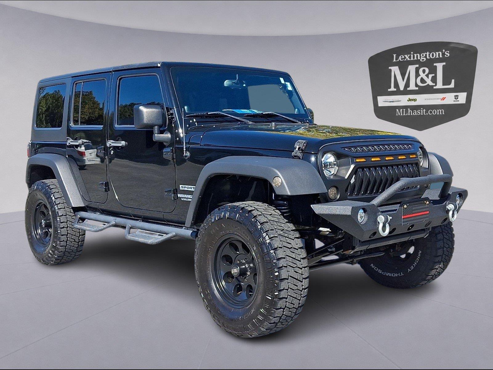 Black Clearcoat 2014 Jeep Wrangler SUV / Crossover Four-Wheel Drive 6-Speed Manual