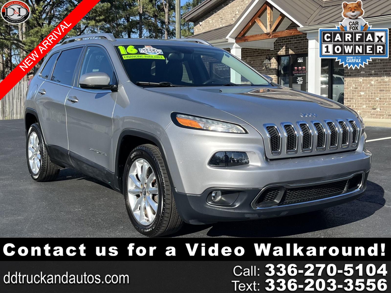 2016 Jeep Cherokee Limited FWD