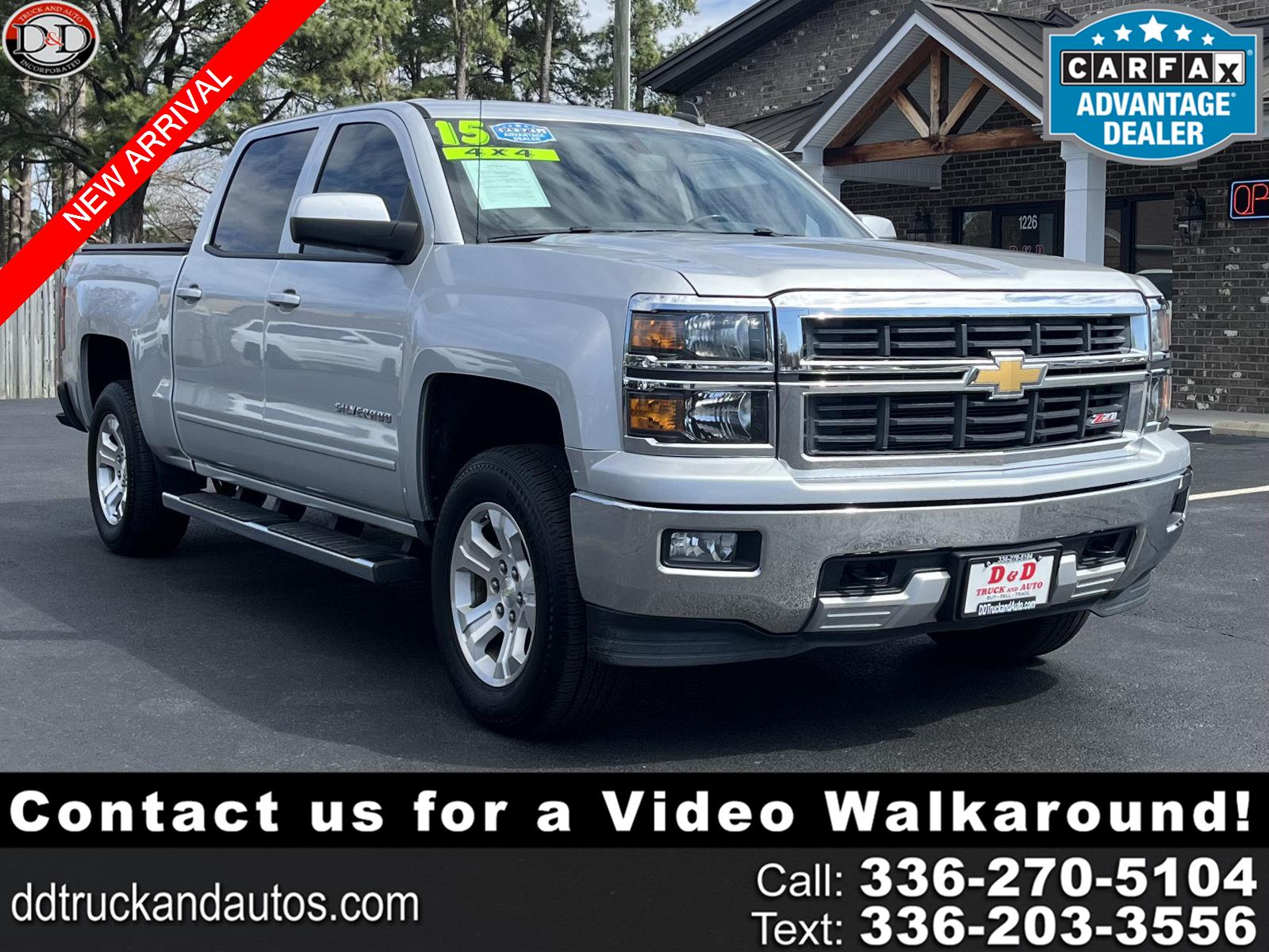 2015 Chevrolet Silverado 1500 LT Crew Cab 4WD