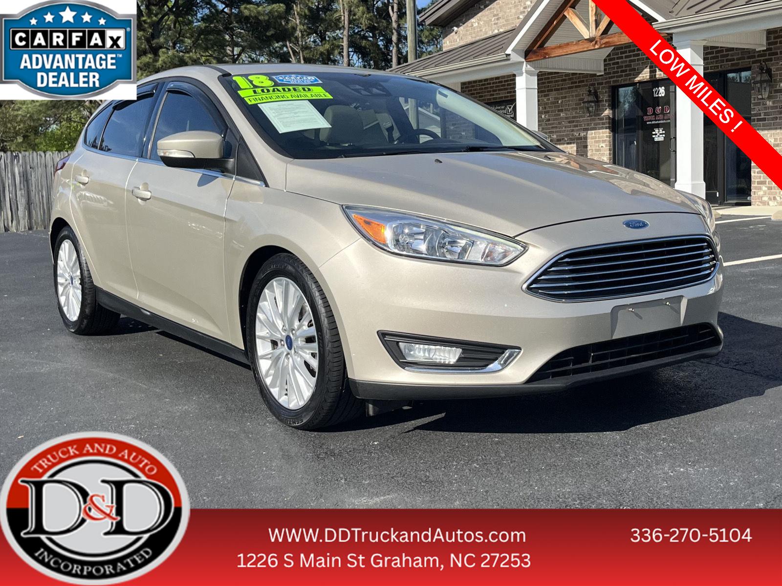 2018 Ford Focus Titanium Hatchback
