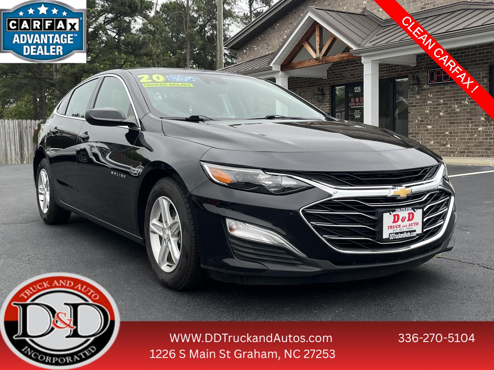 Mosaic Black Metallic 2020 Chevrolet Malibu LS Fleet FWD Sedan Front-Wheel Drive Continuously Variable Transmission