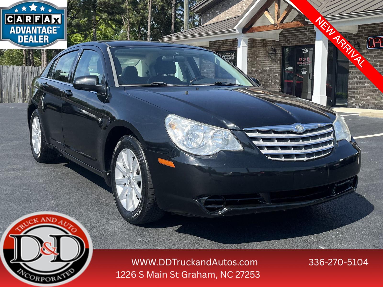Brilliant Black Crystal Pearl 2010 Chrysler Sebring Limited Sedan FWD Sedan Front-Wheel Drive 4-Speed Automatic