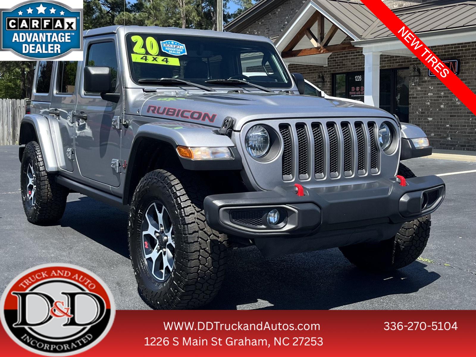 2020 Jeep Wrangler Unlimited Rubicon 4WD
