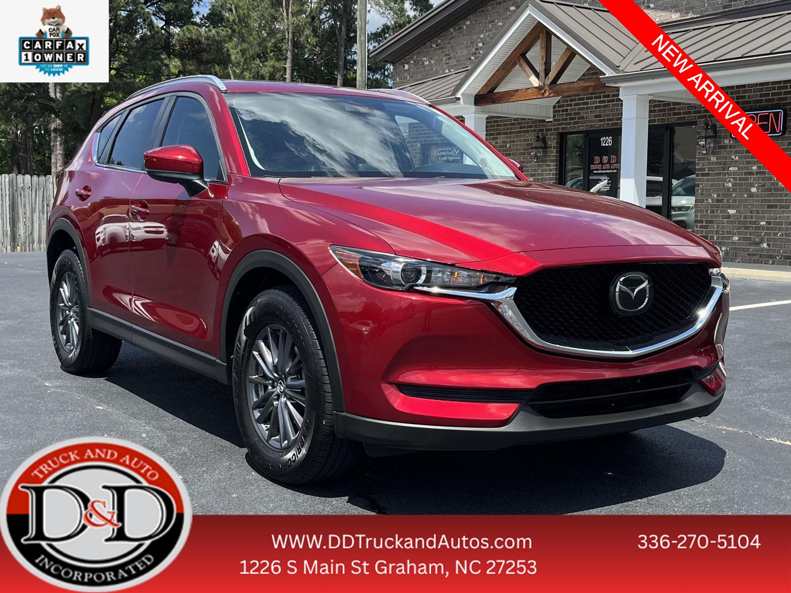 Soul Red Crystal Metallic 2020 Mazda CX-5 Touring FWD SUV / Crossover Front-Wheel Drive Automatic