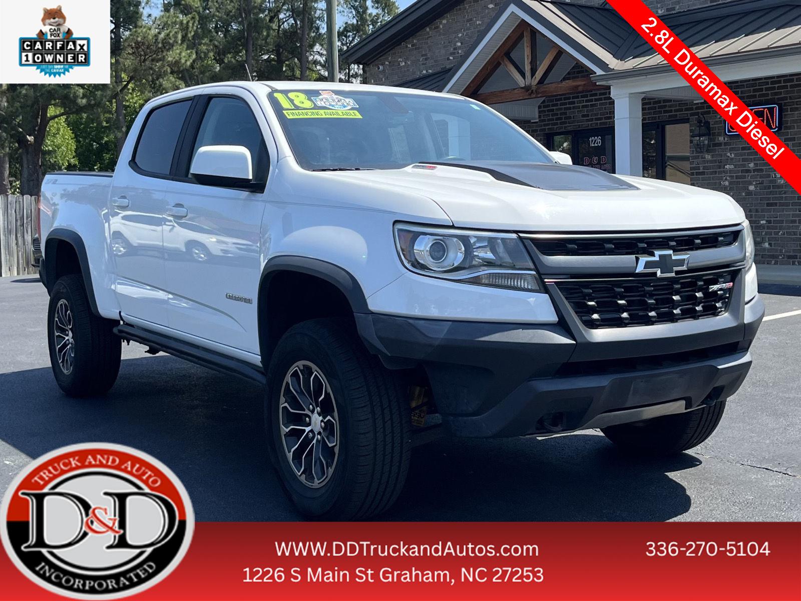 2018 Chevrolet Colorado ZR2 Crew Cab 4WD