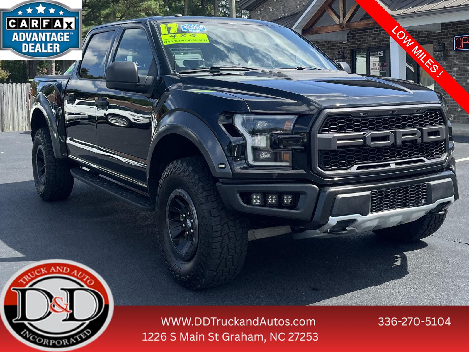 Shadow Black 2017 Ford F-150 Pickup Truck Four-Wheel Drive Automatic
