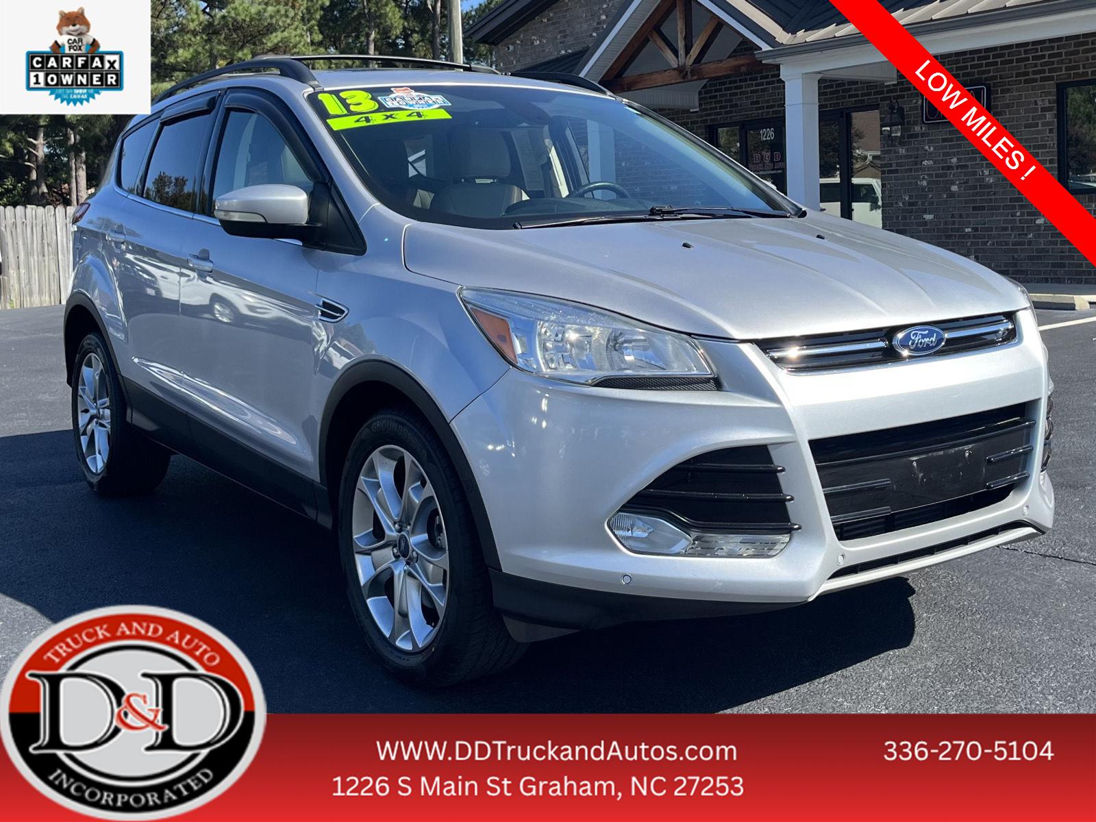 2013 Ford Escape SUV / Crossover All-Wheel Drive 6-Speed Automatic
