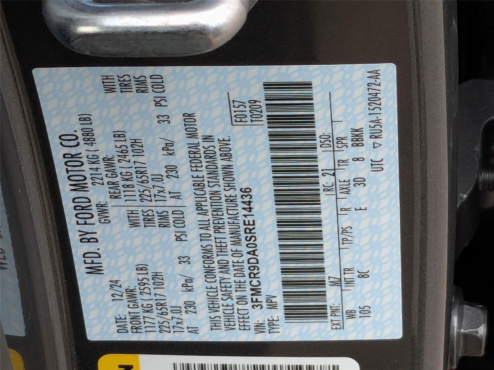 New 2025 Carbonized Gray Metallic Ford Badlands image 42