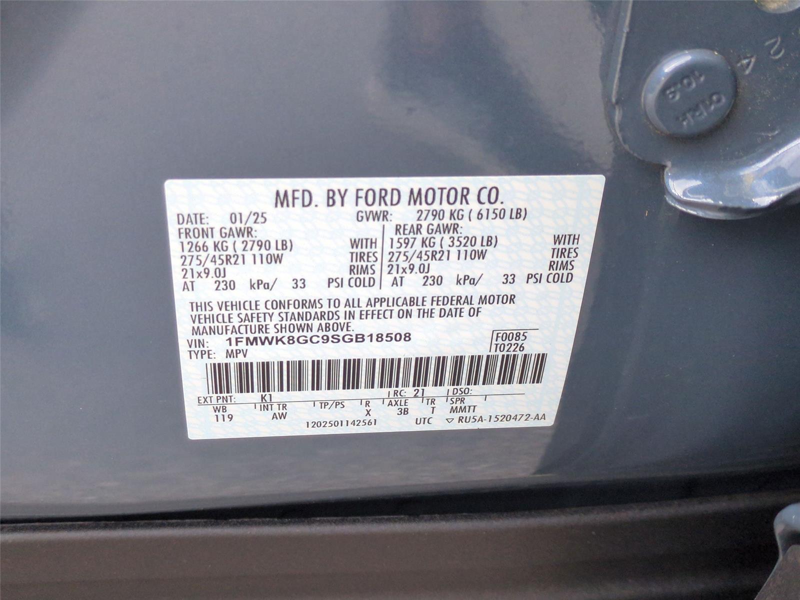 Used 2025 Vapor Blue Ford ST image 43