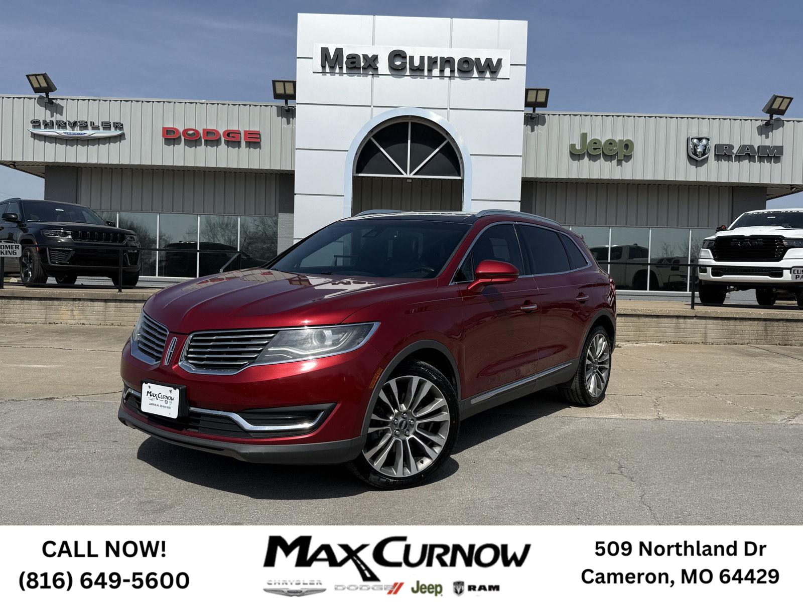 2016 Lincoln MKX Reserve AWD