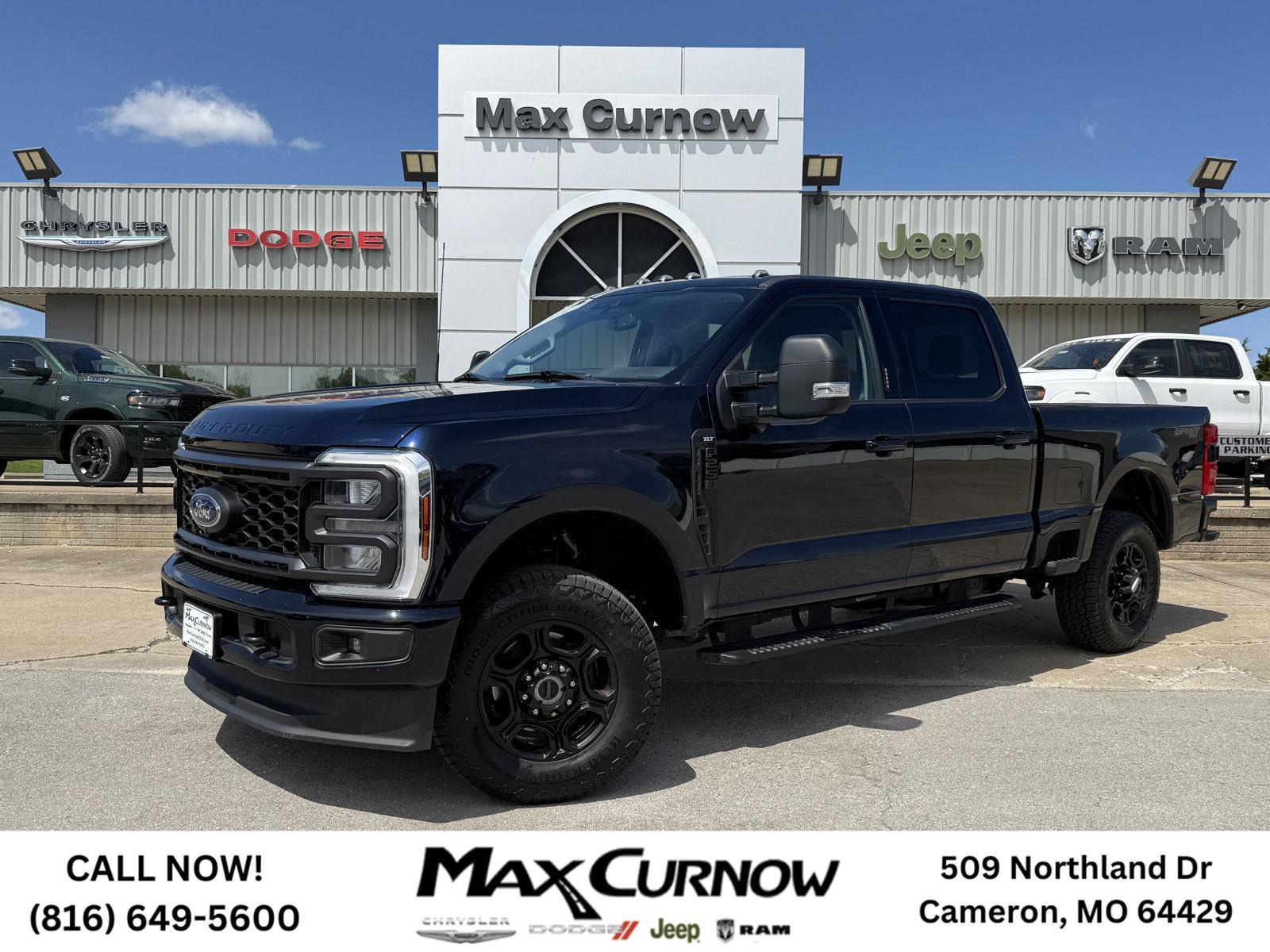 Antimatter Blue 2024 Ford F-250 Super Duty Pickup Truck Automatic