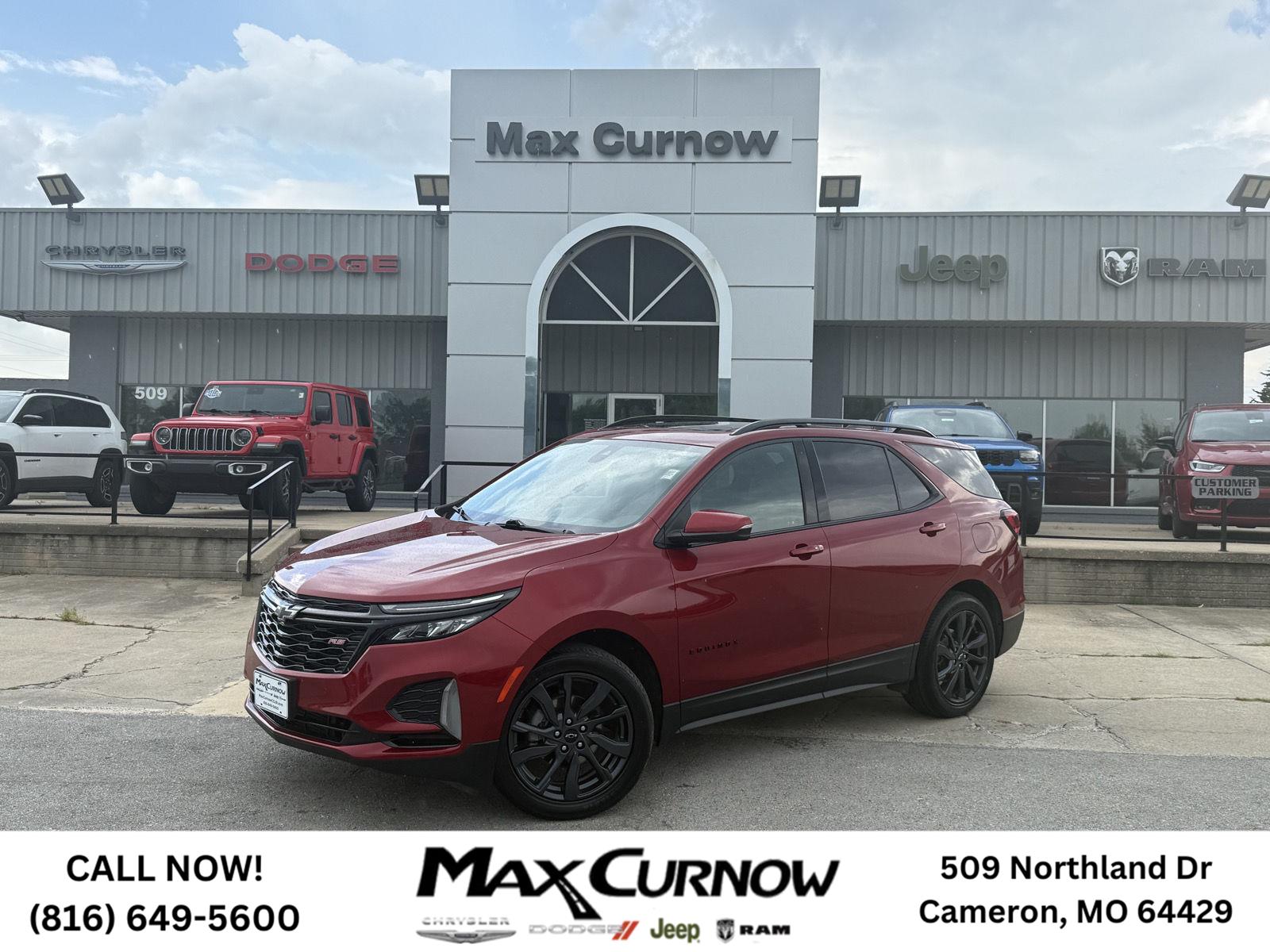 Radiant Red Tintcoat 2024 Chevrolet Equinox SUV / Crossover Four-Wheel Drive 6-Speed Automatic Overdrive