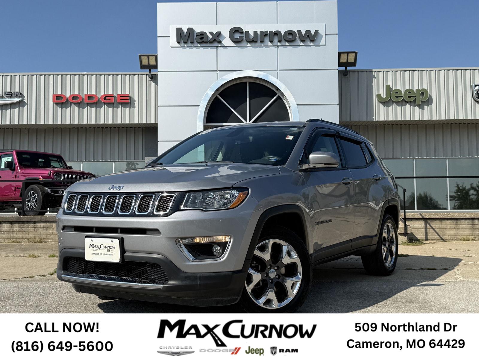 Billet Silver Metallic Clearcoat 2019 Jeep Compass SUV / Crossover Four-Wheel Drive 9-Speed Automatic